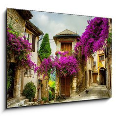 Obraz 1D - 100 x 70 cm F_E54256974 - art beautiful old town of Provence