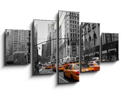 Obraz ptidln 5D - 125 x 70 cm F_GS15231811 - Taxies in Manhattan