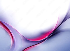 Samolepka flie 100 x 73, 100035774 - Awesome Abstract Blue Purple Wave Design