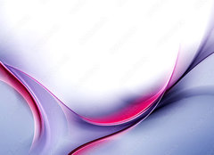 Fototapeta plátno 160 x 116, 100035774 - Awesome Abstract Blue Purple Wave Design - Úžasný abstraktní modrý fialový vlnový design
