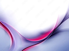 Samolepka flie 270 x 200, 100035774 - Awesome Abstract Blue Purple Wave Design