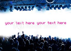 Fototapeta pltno 240 x 174, 10018739 - Blaue Party und Fl che f r eigenen Text - Blaue Party a Fl e che f eigenen Text