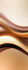 Samolepka na dveře fólie 90 x 220, 100548617 - Abstract Gold Wave Design Background - Pozadí abstraktní zlaté vlny