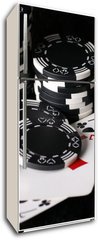 Samolepka na lednici fólie 80 x 200, 10109872 - very bad start in poker - velmi špatný start v pokeru