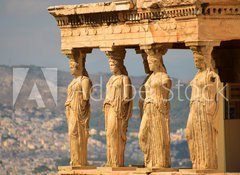 Samolepka flie 100 x 73, 101275241 - Athena Temple in Athens,Greece,
