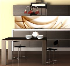 Fototapeta do kuchyn flie 260 x 60, 102053690 - Gold Lines Abstract Background