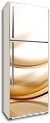 Samolepka na lednici flie 80 x 200, 102053690 - Gold Lines Abstract Background