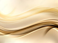 Samolepka flie 270 x 200, 103336447 - Abstract background with gold lines and waves. Composition of shadows and lights