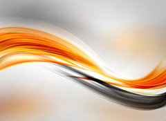 Samolepka fólie 100 x 73, 103336485 - Abstract Sun Gold Wave Design Background