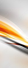 Samolepka na dveře fólie 90 x 220, 103336485 - Abstract Sun Gold Wave Design Background