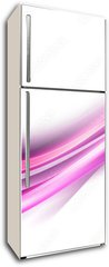 Samolepka na lednici flie 80 x 200, 103742070 - Light Pink Waves Background