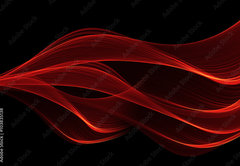 Fototapeta pltno 174 x 120, 103835138 - red glow energy wave. lighting effect abstract background with c