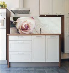 Fototapeta do kuchyn flie 180 x 60  Vintage Rose, 180 x 60 cm
