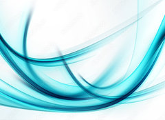 Fototapeta plátno 160 x 116, 104192580 - Abstract Blue Wave Background Design - Abstraktní modrá vlna design pozadí