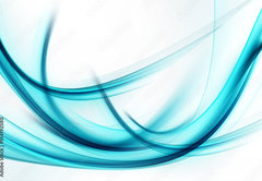 Fototapeta pltno 174 x 120, 104192580 - Abstract Blue Wave Background Design