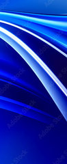 Samolepka na dvee flie 90 x 220, 104302255 - Blue Shines Neon Waves Design Background