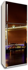 Samolepka na lednici flie 80 x 200  Tower Bridge at Night, 80 x 200 cm