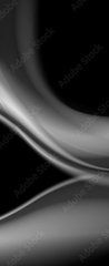 Samolepka na dveře fólie 90 x 220, 107540596 - Dark abstract monochrome smooth waves background - Tmavé abstraktní monochromatické hladké vlny pozadí