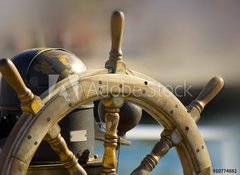 Fototapeta vliesov 100 x 73, 10774882 - steering wheel - volant