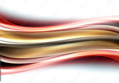 Fototapeta papr 184 x 128, 109610245 - Modern Shiny Abstract Wave Design