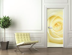 Samolepka na dvee flie 90 x 220, 11178143 - rose blanche