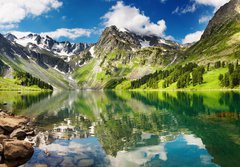 Fototapeta papr 184 x 128, 11281080 - Mountain lake - Horsk jezero