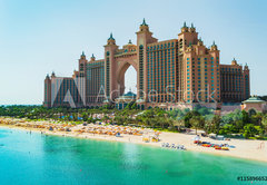 Fototapeta vliesov 145 x 100, 115896652 - Atlantis Hotel in Dubai, UAE