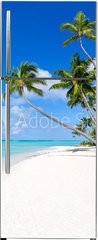 Samolepka na lednici flie 80 x 200, 116010752 - Urlaub am Strand
