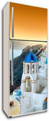 Samolepka na lednici fólie 80 x 200, 11617163 - Santorini - Oia