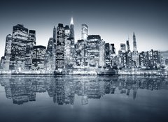 Samolepka flie 100 x 73  New York manhattan, 100 x 73 cm