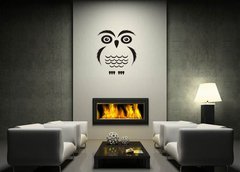 Samolepka na ze 120 x 100 cm vzor n62315337 - Black owl