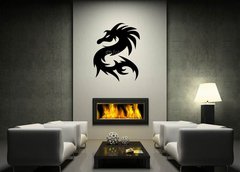 Samolepka na ze 120 x 100 cm vzor n64582754 - a dragon tattoo