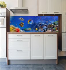 Fototapeta do kuchyn flie 180 x 60, 122000347 - Sea corals. Panorama - Mosk korly. Panorma