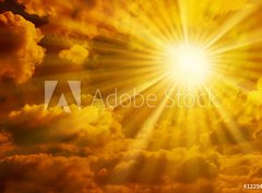 Fototapeta pltno 330 x 244, 12254744 - soleil biblique