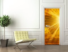 Samolepka na dvee flie 90 x 220, 12254744 - soleil biblique