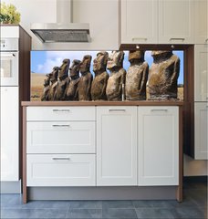 Fototapeta do kuchyn flie 180 x 60, 12348642 - Ahu Tongariki - Easter Island