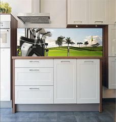 Fototapeta do kuchyn flie 180 x 60, 12351119 - golf equipment and course