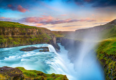 Fototapeta pltno 174 x 120, 126702165 - Gulfoss Falls, Iceland