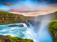 Fototapeta papír 360 x 266, 126702165 - Gulfoss Falls, Iceland - Gulfoss Falls, Island