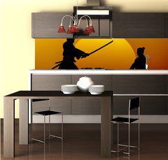 Fototapeta do kuchyně fólie 260 x 60, 12683766 - Samurai - Samuraj