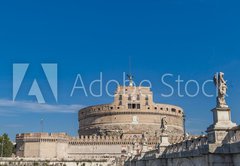 Fototapeta pltno 174 x 120, 128550149 - Sant Angelo Bridge in Rome