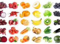 Fototapeta pltno 330 x 244, 129487630 - Fruits and vegetables