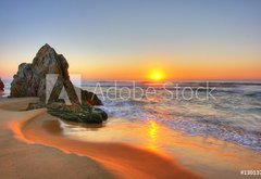 Samolepka flie 145 x 100  Sunrise Rocks, 145 x 100 cm