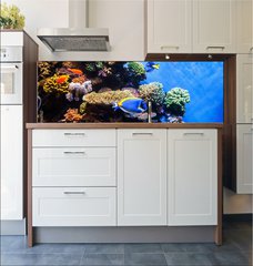 Fototapeta do kuchyn flie 180 x 60, 131183702 - Tropical fishes on the coral reef