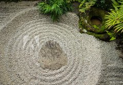 Fototapeta papr 184 x 128, 132372452 - Zen garden in Japan - Zen zahrada v Japonsku