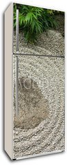 Samolepka na lednici fólie 80 x 200, 132372452 - Zen garden in Japan - Zen zahrada v Japonsku