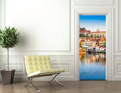 Samolepka na dvee flie 90 x 220  Prague Castle, Czech Republic, 90 x 220 cm