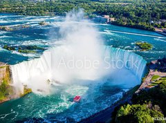 Fototapeta pltno 330 x 244, 132838674 - Niagara falls aerial view