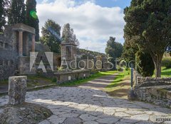 Samolepka fólie 100 x 73, 133093356 - Ruins of Pompeii, Naples Italy - Ruiny Pompejí, Neapol Itálie