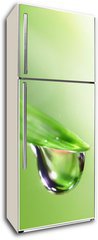 Samolepka na lednici flie 80 x 200, 13364625 - shine water drop